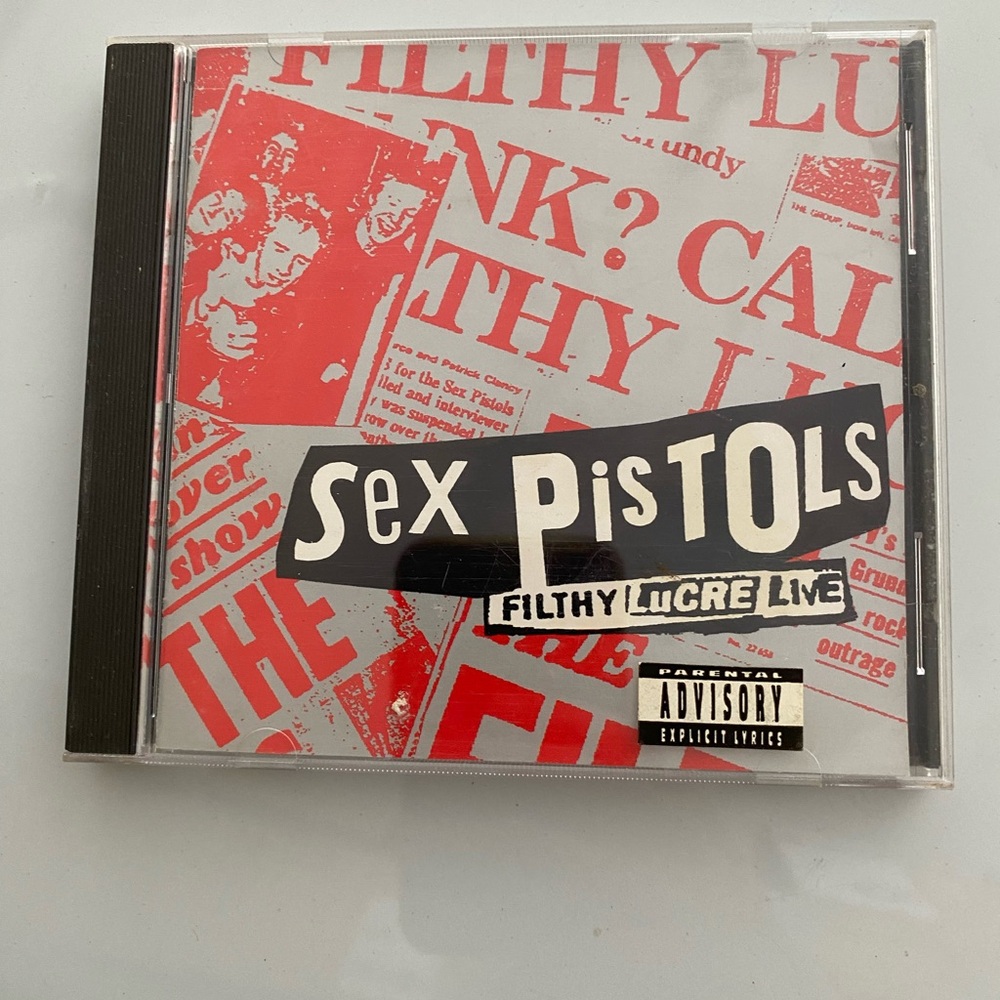 Sex Pistols Filthy Lucre Live CD